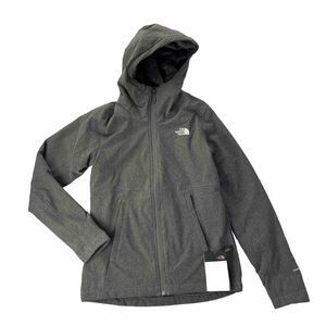 New Womens North Face Coat Jacket XS Fleece Lined Warm Water & Windbreaker Grey